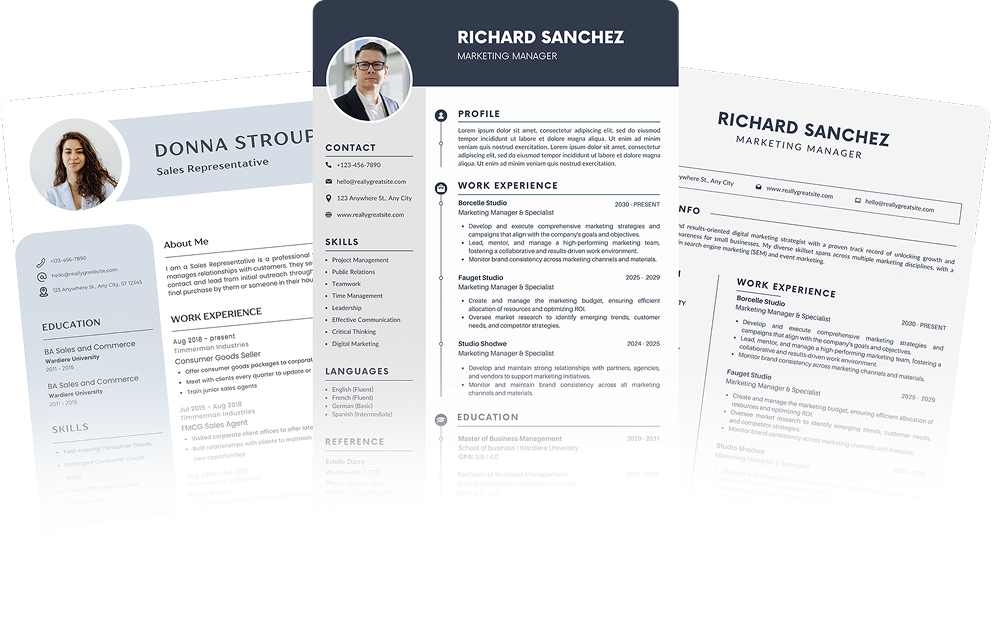 Resume examples